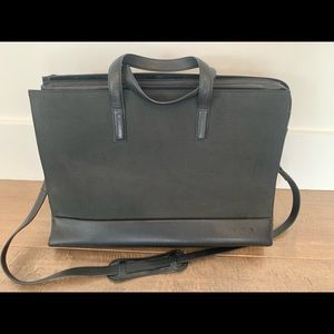 Tumi Nylon and Leather briefcase.